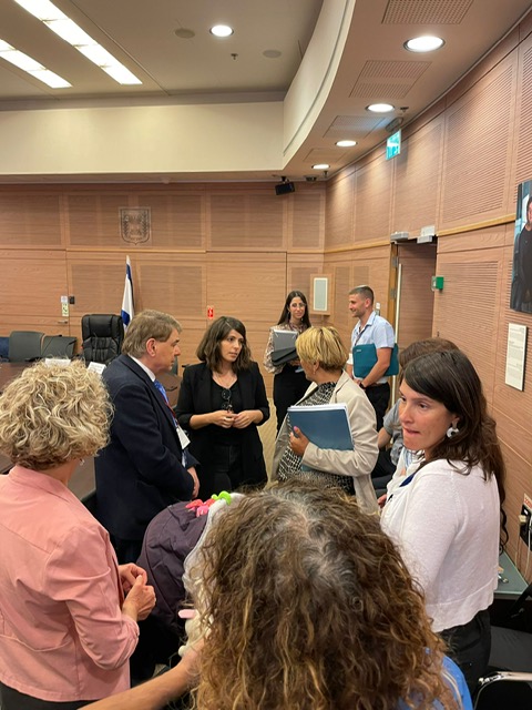 מתוך וועדת הפנים להצעת החוק שהגישה העמותה