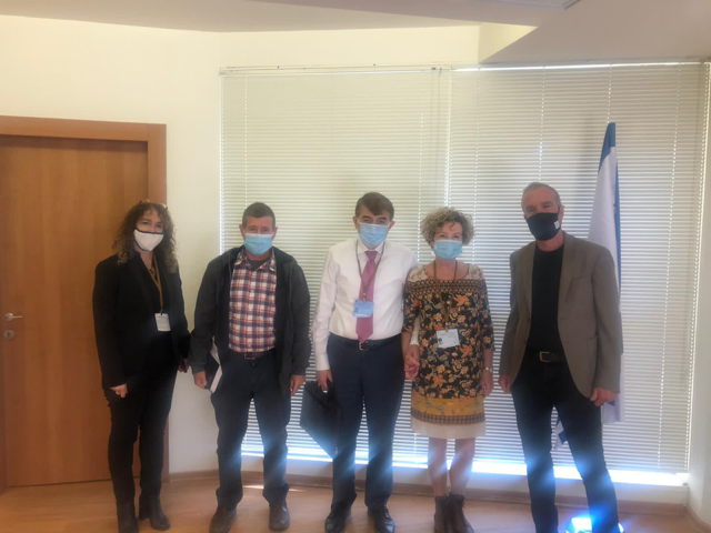 פגישה עם ח"כ אלעזר שטרן בנוגע להצעת החוק שלנו מ-2020